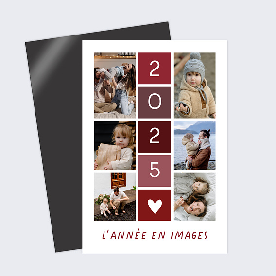 Carte de voeux Marelle