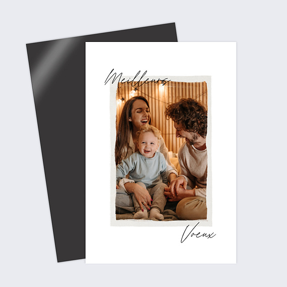 Carte de Voeux Particuliers Belle Image