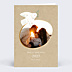 Carte de Voeux Particuliers Colombe kraft