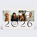 Carte de voeux Portrait Famille de 4