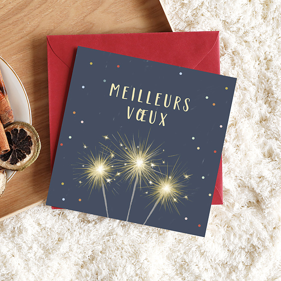 Carte de Voeux Magic Candle