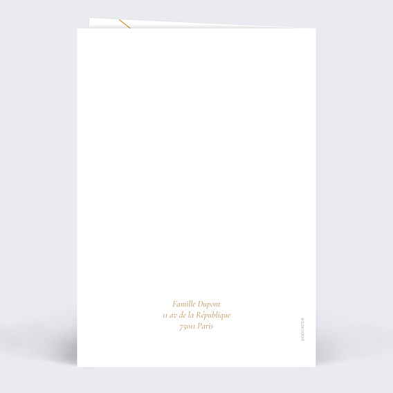 Carte de Voeux Particuliers Guirlande bonne année