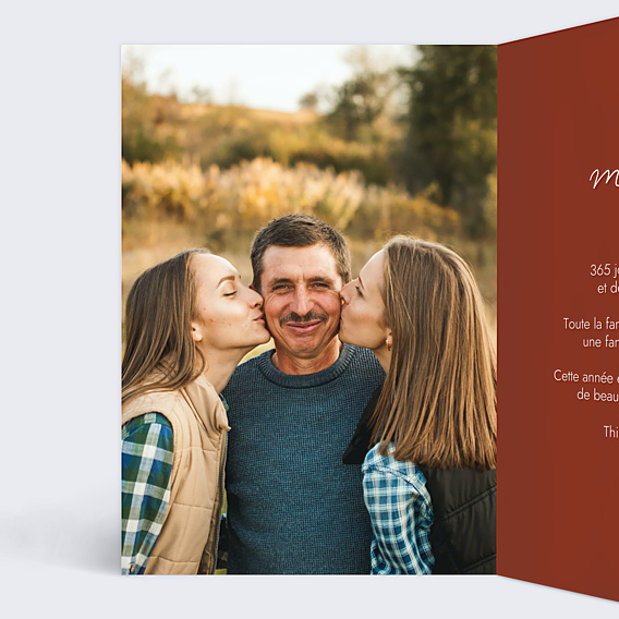 Carte de Voeux Particuliers Tasses Gourmandes