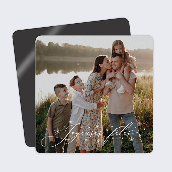 Carte de Voeux Particuliers Pleine page décorée