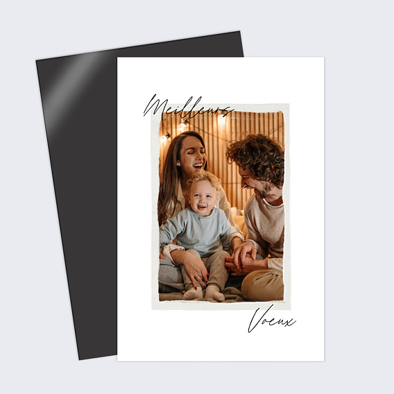 Carte de Voeux Particuliers Belle Image