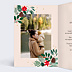 Carte de Voeux Particuliers Herbier d'Hiver
