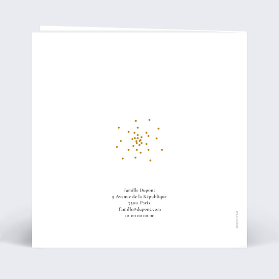 Carte de Voeux Particuliers Lumières de Noel 