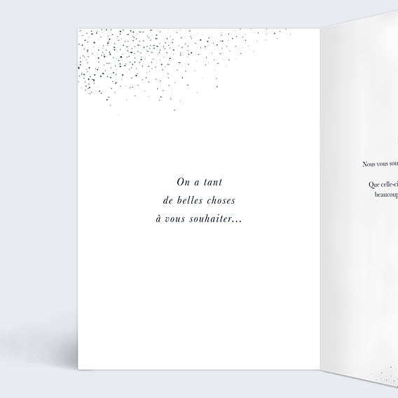 Carte de Voeux Particuliers Sous la neige