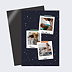 Carte de Voeux Particuliers Polaroid Enneigé