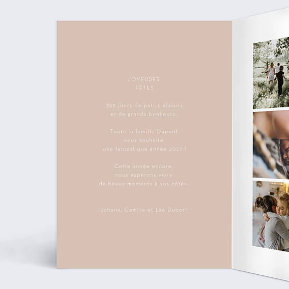 Carte de Voeux Particuliers Retrospective