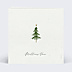 Carte de Voeux Particuliers Sapin Traditionnel