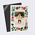 Carte de Voeux Particuliers Herbier d'Hiver