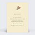 Carte de Voeux Particuliers Essence d'Hiver