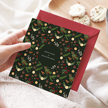 Carte de Voeux Particuliers Tradition