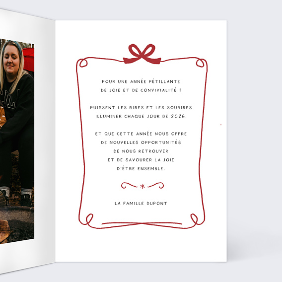 Carte de voeux Santé Intérieur Droit