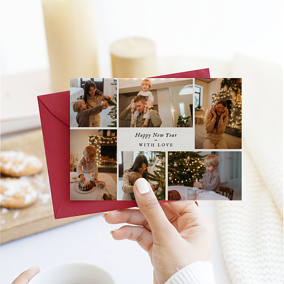 Carte de voeux Virée Hivernale Après 4