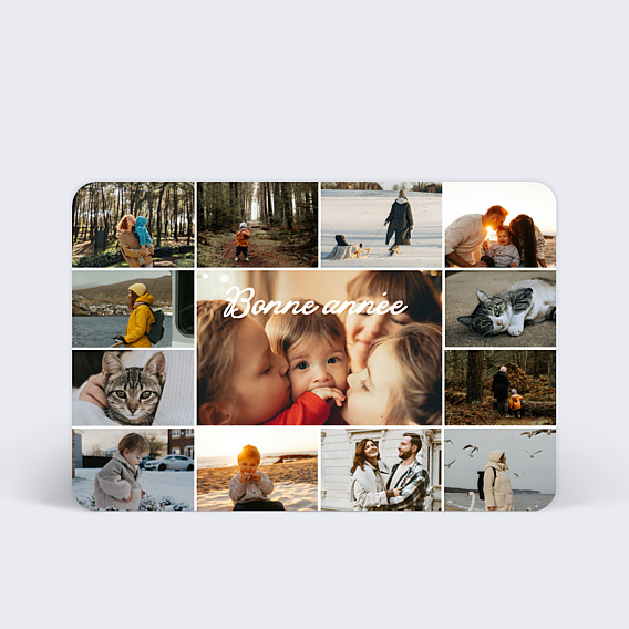 Carte de Voeux Particuliers Escapade
