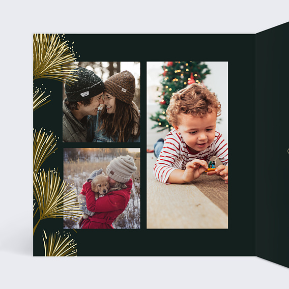 Carte de voeux Ombelle I Intérieur Gauche