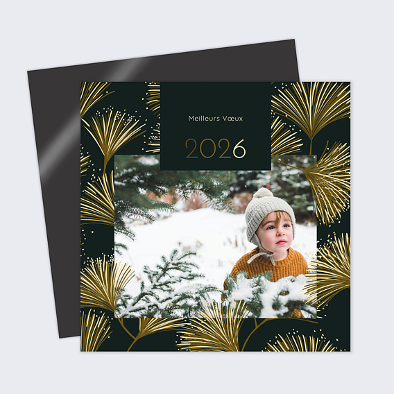 Carte de voeux Ombelle I