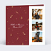 Carte de Voeux Particuliers Pattern ocre