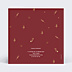 Carte de Voeux Particuliers Pattern ocre