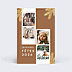 Carte de Voeux Particuliers Photomaton Ocre
