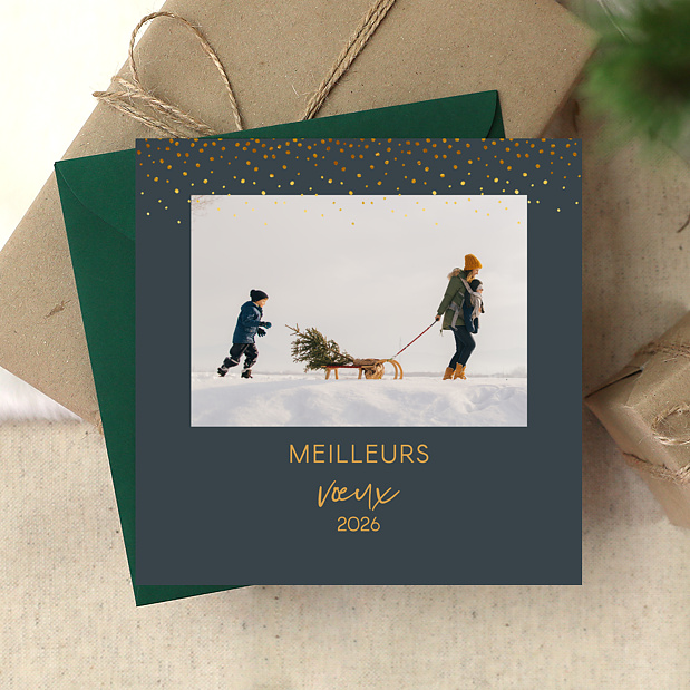 Carte de Voeux Particuliers Élégance I