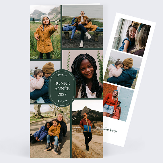 Carte de Voeux Particuliers Espièglerie