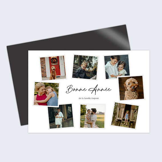 Carte de voeux Éclats de Photos