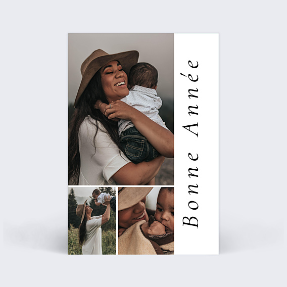 Carte de Voeux Particuliers Bonne Année
