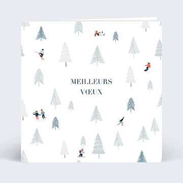 Carte de Voeux Particuliers Fort de Sapins