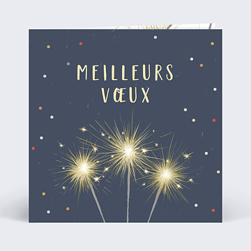 Carte de Voeux Particuliers Magic Candle