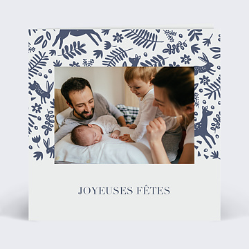 Carte de Voeux Personnalisables Scandinavie