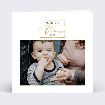 Carte de Voeux Particuliers Voeux Manuscrits