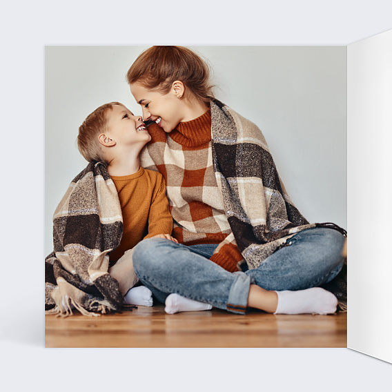 Carte de voeux Belle Année Intérieur Gauche