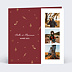 Carte de voeux Pattern ocre