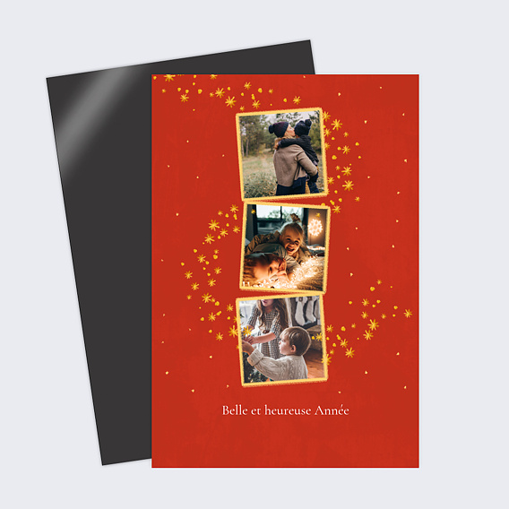 Carte de voeux Ciel Étoilé