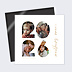 Carte de Voeux Particuliers Original Photo Année
