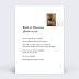 Carte de Voeux Particuliers Multiphotos Etiquette