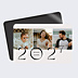 Carte de Voeux Particuliers Portrait famille de 3