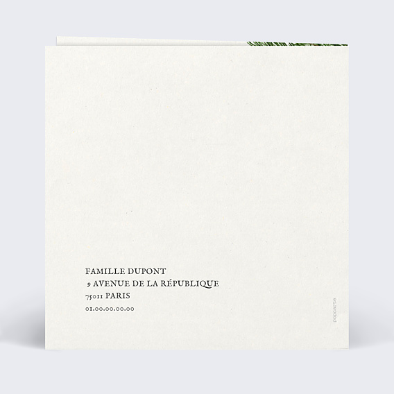 Carte de Voeux Particuliers Joli Brin