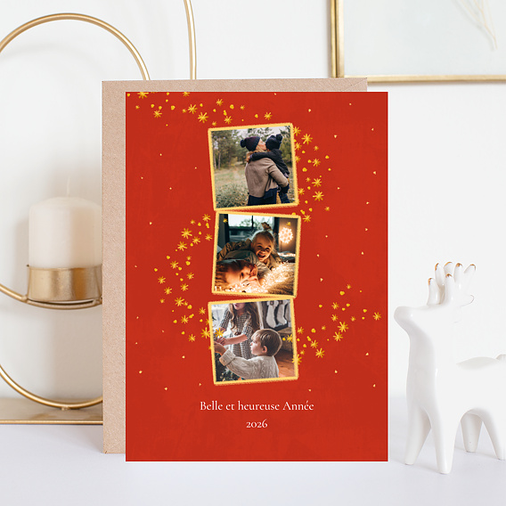 Carte de voeux Ciel Étoilé Après 1