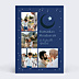 Carte de Voeux Particuliers Croissant et étoiles