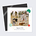 Carte de Voeux Particuliers Petites Boules Colorées