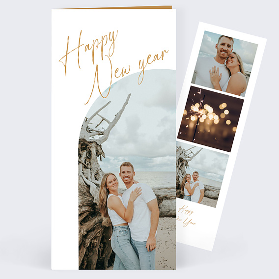 Carte de voeux Eclat Chaleureux