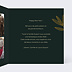 Carte de Voeux Particuliers Feuillage Luxuriant I