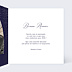 Carte de Voeux Particuliers Boule à Neige Message