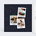 Carte de Voeux Particuliers Polaroid Enneigé