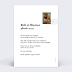 Carte de Voeux Particuliers Multiphotos Etiquette