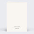 Carte de Voeux Particuliers Bonhomme de Neige